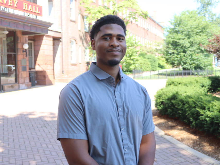 Junior Mwakangata, Civil Engineering Technology student