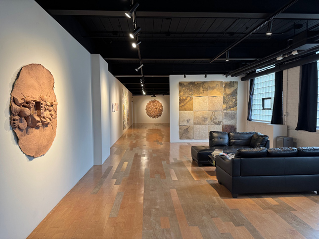 full gallery with reThreading the Surface exhibit