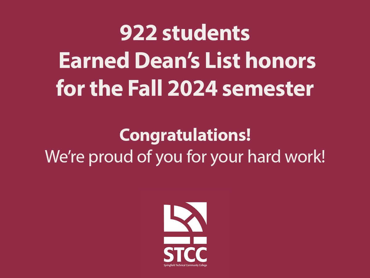 Dean's List Fall 2024 graphic