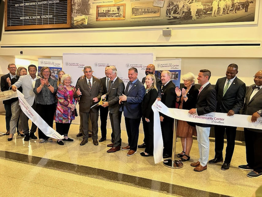 Ribbon Cutting Ceremony at Cybercenter of Excellence