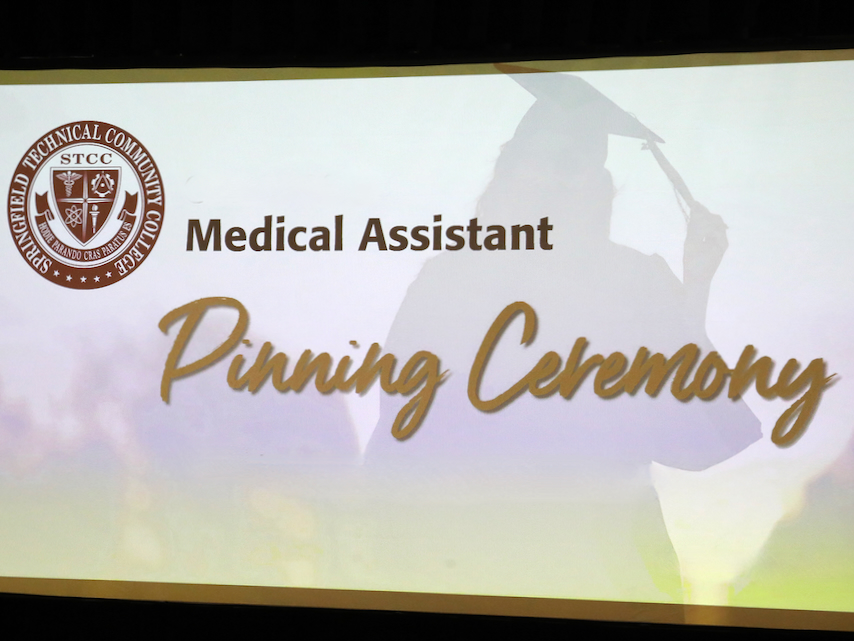 Medical Assistant pinning ceremomy