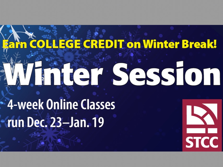 News STCC’s affordable online ‘winter session’ starts Dec. 23 STCC